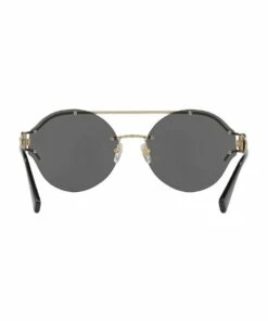 Versace Gold Rimless Round Sunglasses VE2184 410651 13 Versace Gold Rimless Round Sunglasses VE2184 410651 -RAY-BAN Online Store 574494670 7 720x928