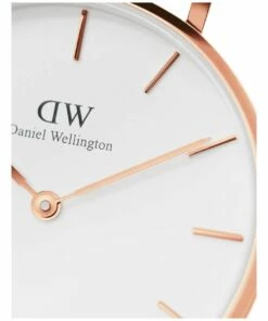 Daniel Wellington Petite Melrose 28mm White Dial Rose Gold Stainless Steel Quartz Watch -RAY-BAN Online Store 575057890 3 720x928