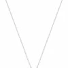Swarovski Attract Round Silver Necklace