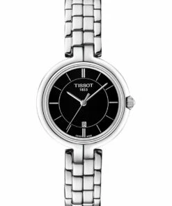 Tissot Flamingo Black Stainless Steel Quartz Watch T094.210.11.051.00