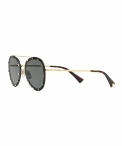 Valentino Gold Aviator Sunglasses VA2013 412610 -RAY-BAN Online Store 594803530 3 720x928