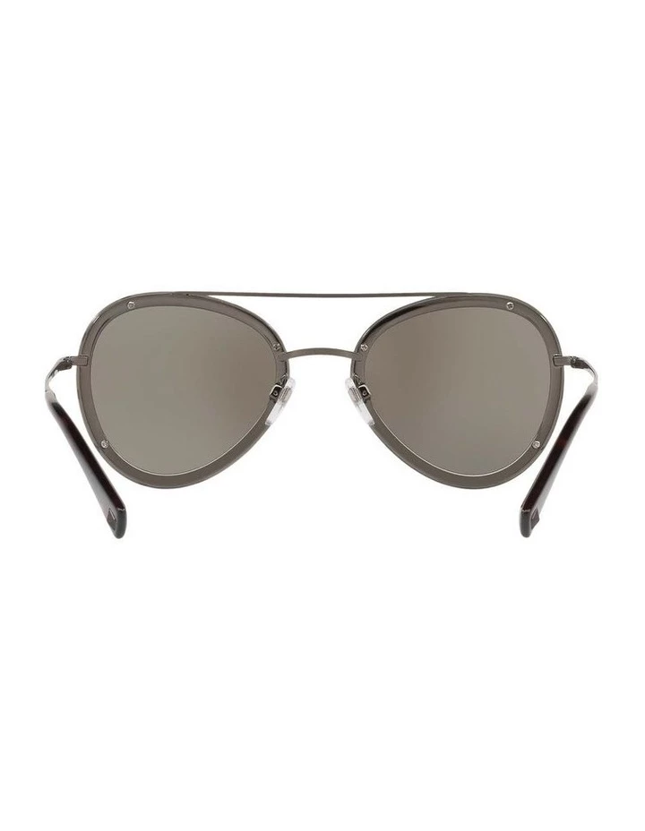 Valentino Gunmetal Aviator Sunglasses VA2013 412611 7 Valentino Gunmetal Aviator Sunglasses VA2013 412611 - Image 7