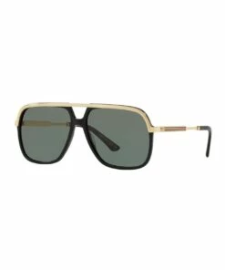 GUCCI Black Square Sunglasses GG0200S 423434