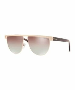Tom Ford Gold Square Sunglasses FT0570 423445