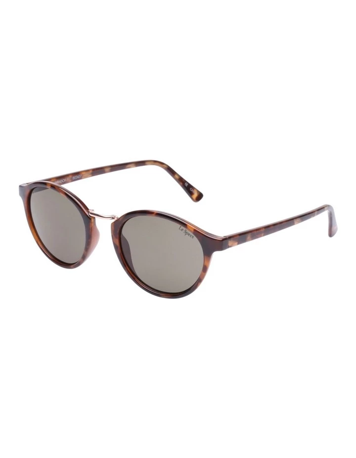Le Specs Paradox Tortoise Round Sunglasses 2 Le Specs Paradox Tortoise Round Sunglasses - Image 2