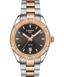 Tissot PR 100 Sport Chic Anthracite Stainless Steel Quartz Watch T101.910.22.061.00