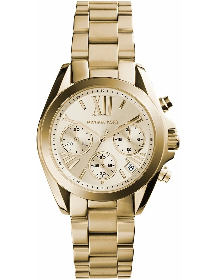 Michael Kors Bradshaw Gold Watch MK5798 1 Michael Kors Bradshaw Gold Watch MK5798