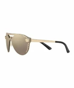 Versace Gold Rimless Cat Eye Sunglasses VE2161B 434432 -RAY-BAN Online Store 609962410 3 720x928