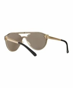 Versace Gold Rimless Cat Eye Sunglasses VE2161B 434432 -RAY-BAN Online Store 609962410 6 720x928