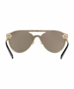 Versace Gold Rimless Cat Eye Sunglasses VE2161B 434432 -RAY-BAN Online Store 609962410 7 720x928