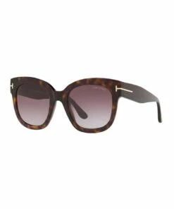 Tom Ford Brown Square Sunglasses FT0613 435266