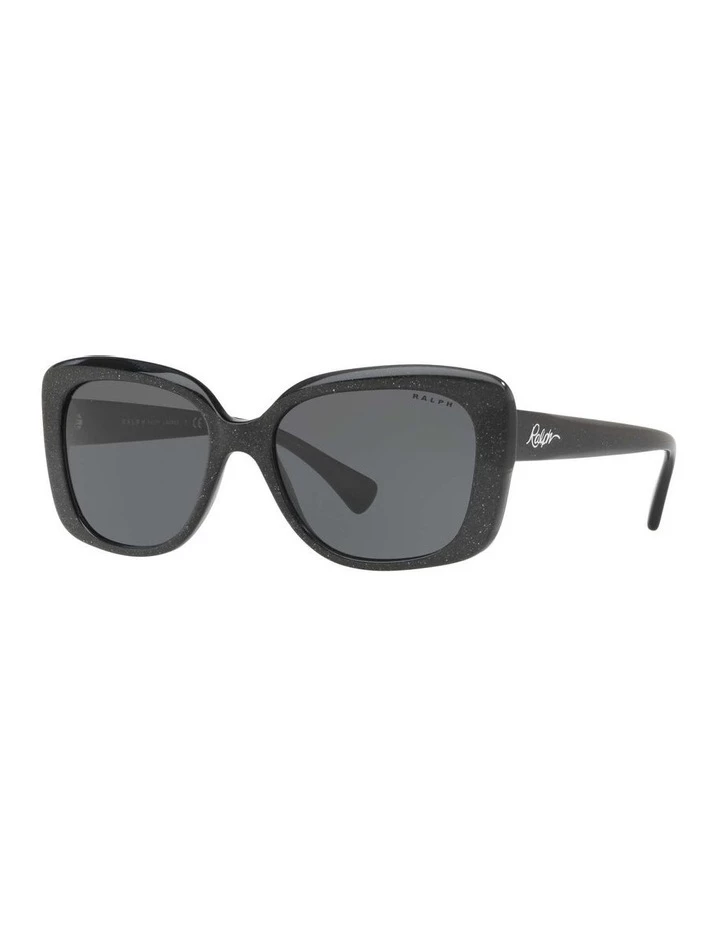 Ralph Lauren Grey Cat Eye Sunglasses RA5241 434405 1 Ralph Lauren Grey Cat Eye Sunglasses RA5241 434405