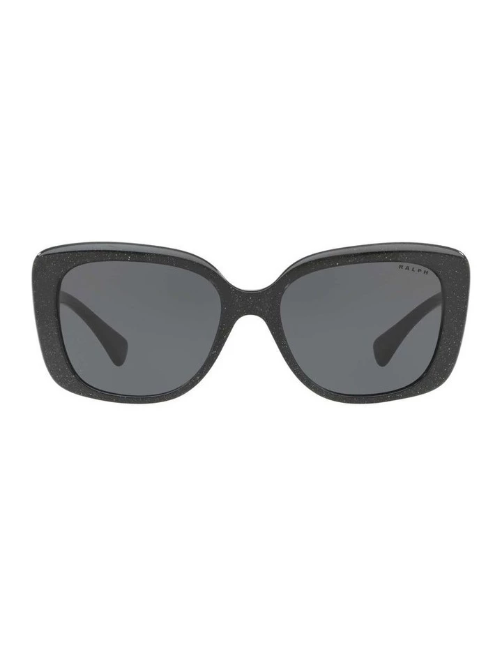 Ralph Lauren Grey Cat Eye Sunglasses RA5241 434405 2 Ralph Lauren Grey Cat Eye Sunglasses RA5241 434405 - Image 2
