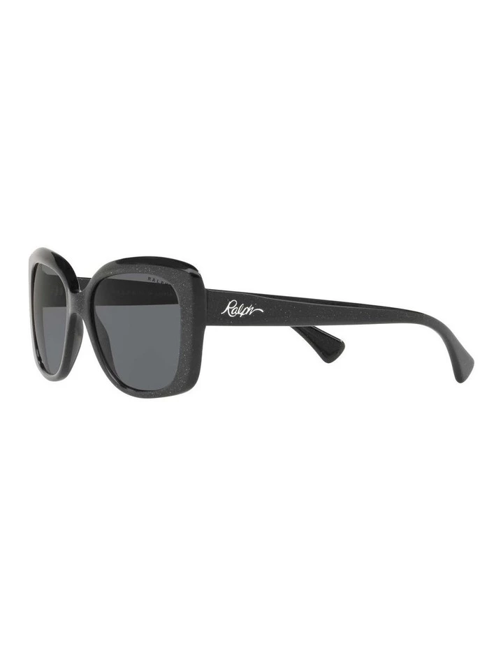 Ralph Lauren Grey Cat Eye Sunglasses RA5241 434405 3 Ralph Lauren Grey Cat Eye Sunglasses RA5241 434405 - Image 3
