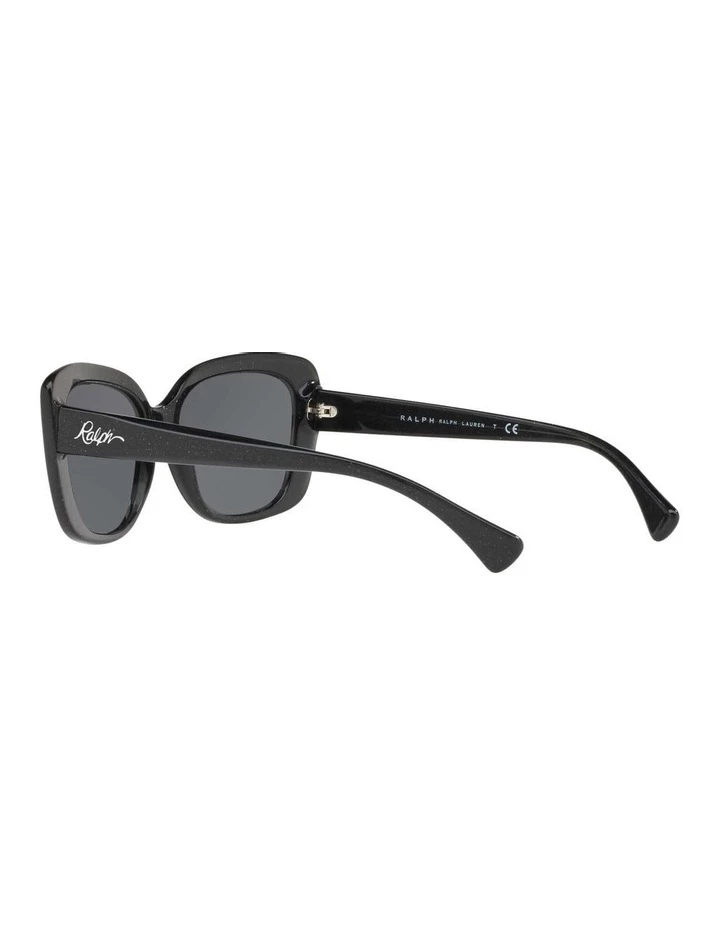 Ralph Lauren Grey Cat Eye Sunglasses RA5241 434405 5 Ralph Lauren Grey Cat Eye Sunglasses RA5241 434405 - Image 5