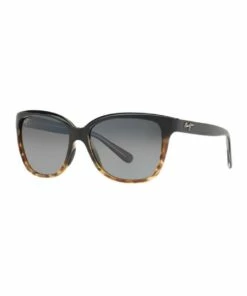 Maui Jim Polarised Grey Cat Eye Sunglasses MJ744 406203