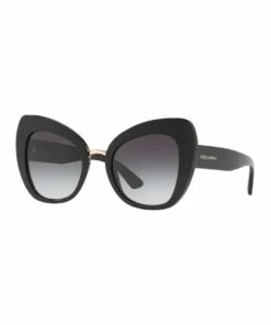 Dolce & Gabbana Grey Cat Eye Sunglasses DG4319 411550