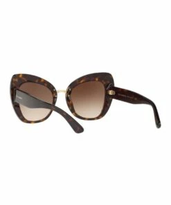 Dolce & Gabbana Brown Cat Eye Sunglasses DG4319 411551 -RAY-BAN Online Store 610014070 6 720x928