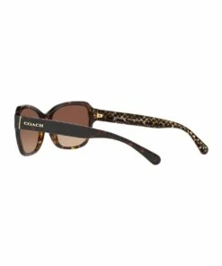 Coach Brown Rectangle Sunglasses HC8232 412633 -RAY-BAN Online Store 610015330 5 720x928