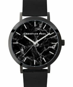 Christian Paul Marble Black Watch MBB4301