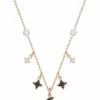 Swarovski Symbolic Moon Rose Gold Necklace