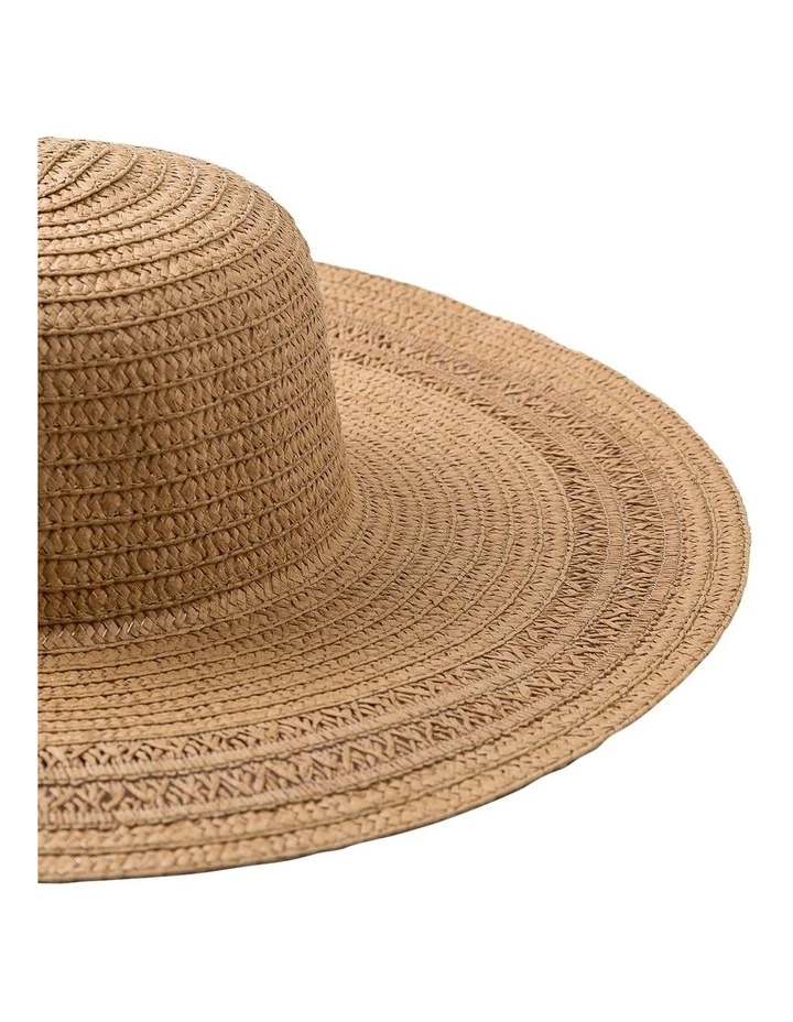 Gregory Ladner Wide Brim Natural Folly Hat 2 Gregory Ladner Wide Brim Natural Folly Hat - Image 2