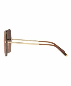 Dolce & Gabbana Brown Rimless Butterfly Sunglasses DG2204 436453 -RAY-BAN Online Store 627166810 4 720x928