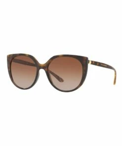 Dolce & Gabbana Brown Cat Eye Sunglasses DG6119 437501