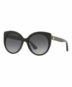 GUCCI Grey Cat Eye Sunglasses GG0325S 437442