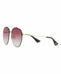 GUCCI Red Metal Aviator Sunglasses GC001152 437294 9 GUCCI Red Metal Aviator Sunglasses GC001152 437294 -RAY-BAN Online Store 627209560 3 720x928