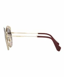 Miu Miu Grey Metal Cat Eye Sunglasses MU57TS 436449 436449 -RAY-BAN Online Store 627213430 4 720x928