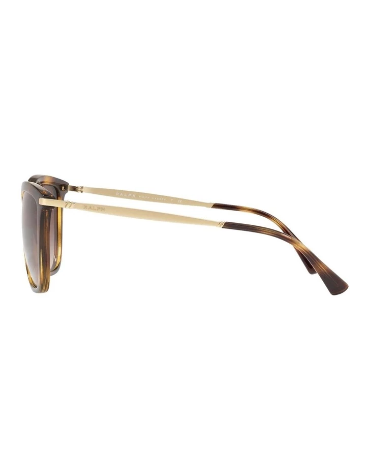Ralph Lauren Brown Cat Eye Sunglasses RA5245 436868 4 Ralph Lauren Brown Cat Eye Sunglasses RA5245 436868 - Image 4