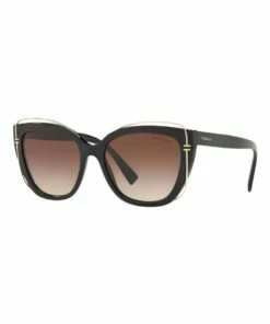 Tiffany & Co. Brown Cat Eye Sunglasses TF4148 436870