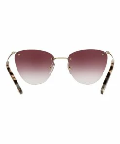 Valentino Gold Metal Cat Eye Sunglasses VA2022 437594 -RAY-BAN Online Store 627274090 7 720x928