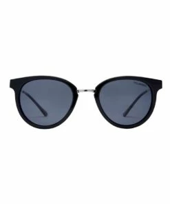 Basque Polarised Grey Round Sunglasses BS1552B 437669