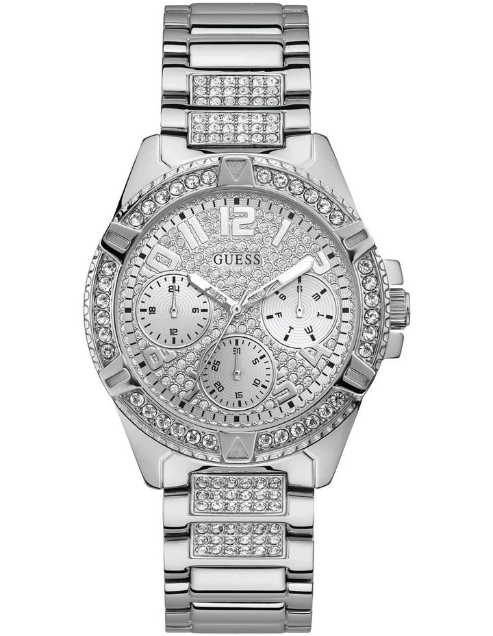 Guess Lady Frontier Silver Stainless Steel Watch W1156L1 3 Guess Lady Frontier Silver Stainless Steel Watch W1156L1 - Image 3