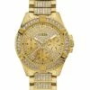 Guess Lady Frontier Gold Stainless Steel Luxury Watch W1156L2