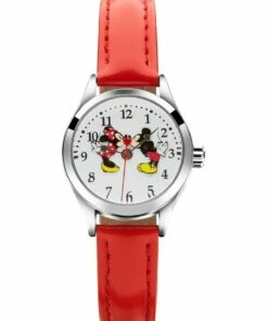 Disney Petite Mickey & Minnie in Love Red Watch