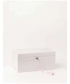 Design Studio High Gloss Tassel Key Light Pink Jewellery Box