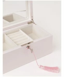 Design Studio High Gloss Tassel Key Light Pink Jewellery Box -RAY-BAN Online Store 644364730 3 1 720x928