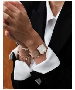 Rosefield The Boxy 26mm Rose Gold Watch QWSR-Q01 -RAY-BAN Online Store 646333840 3 720x928