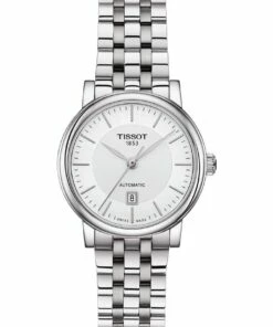 Tissot Carson Premium Lady Silver Stainless Steel Automatic Watch T122.207.11.031.00