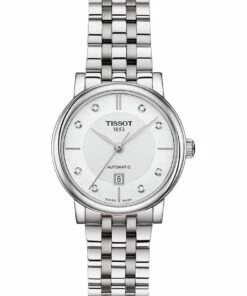 Tissot Carson Premium Lady Silver Stainless Steel Automatic Watch T122.207.11.036.00