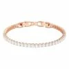 Swarovski Rose Gold Plated Tennis Bracelet