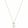 Swarovski Dazzling Swan Y Rose Gold Pendant