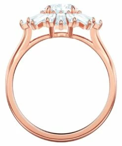 Swarovski Sunshine Rose Gold Crystal Ring -RAY-BAN Online Store 658102240 3 720x928