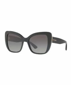 Dolce & Gabbana Grey Cat Eye Sunglasses DG4348 439318