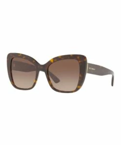 Dolce & Gabbana Brown Cat Eye Sunglasses DG4348 439987