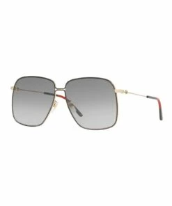 GUCCI Grey Square Sunglasses GC001179 440158