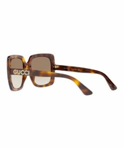 GUCCI Brown Rectangle Sunglasses GC001176 440247 -RAY-BAN Online Store 661707910 5 720x928
